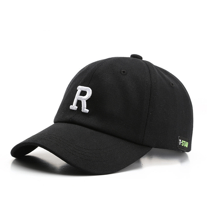 Casquette broderie R tendance