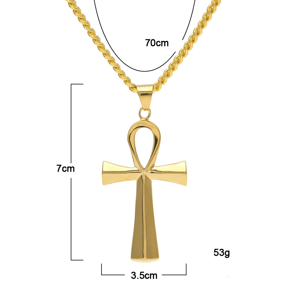 Collier Egyptien avec pendentif Ankh