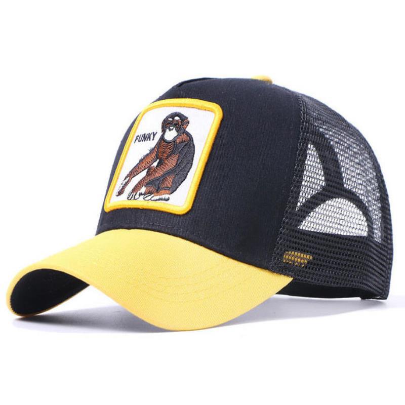 Casquette baseball divers animaux