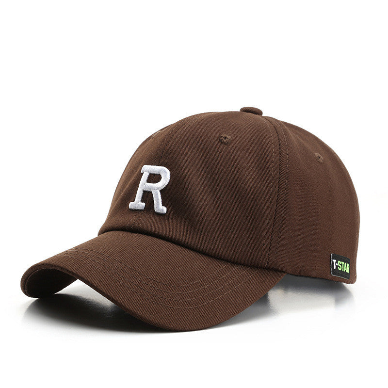 Casquette broderie R tendance