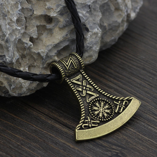 Collier hache Viking