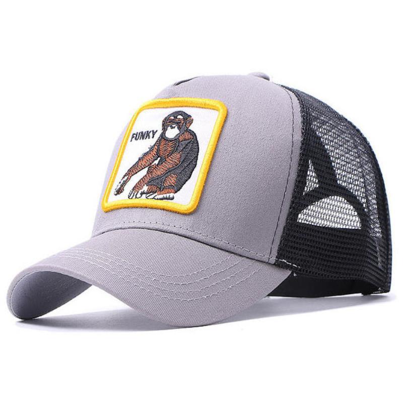 Casquette baseball divers animaux