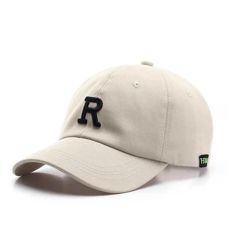 Casquette broderie R tendance